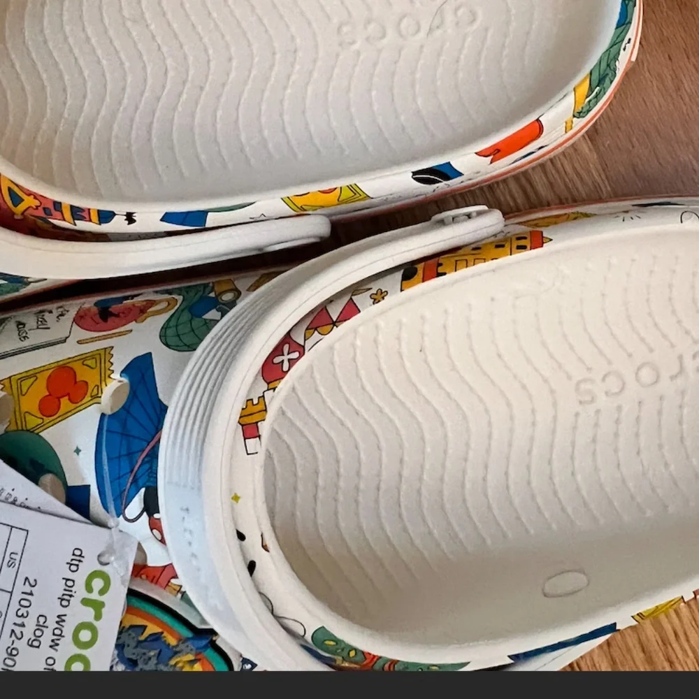 Disney Park Mickey Mouse Play in the Park Clogs for Adults Men's 11 NWT - Picture 3 of 7